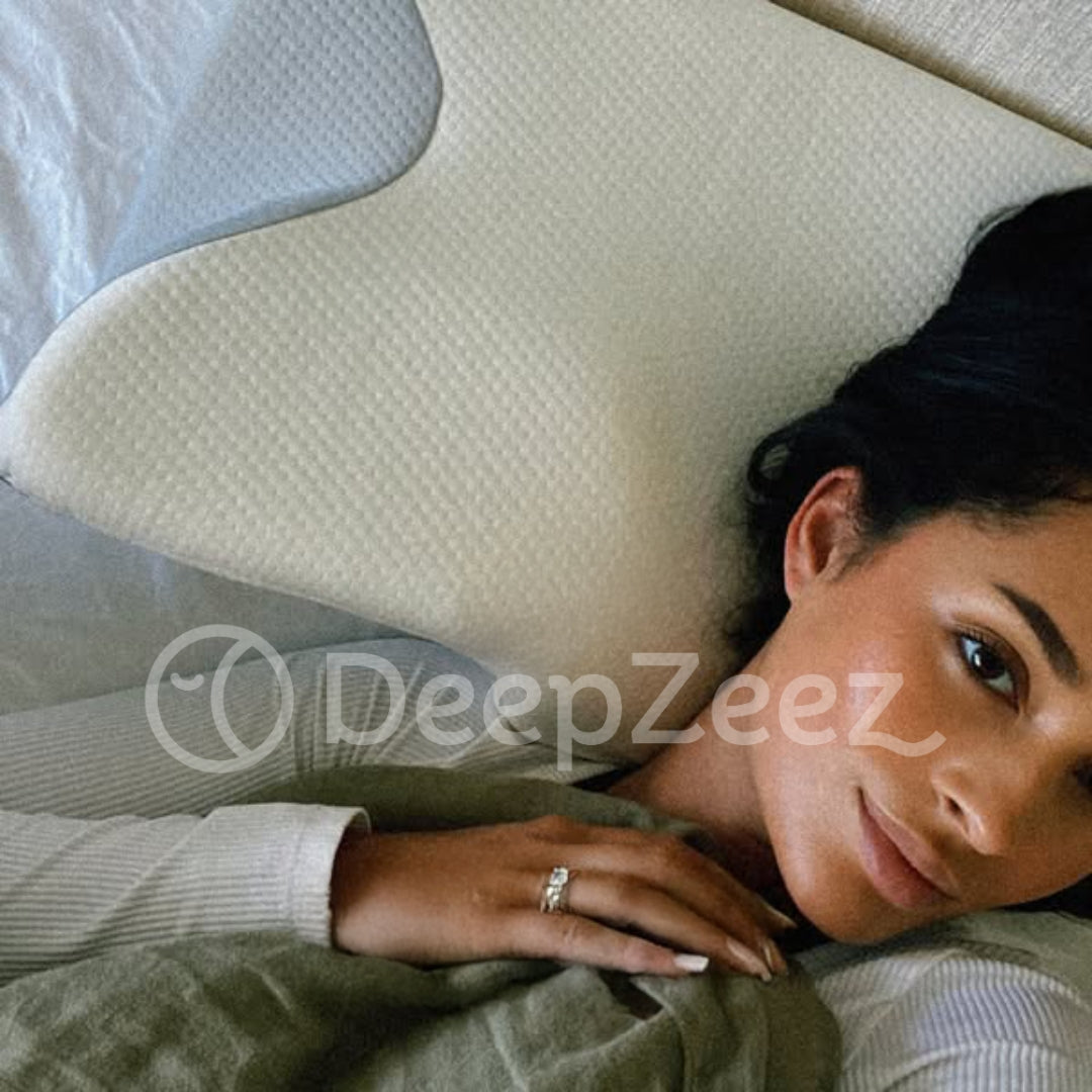 DeepZeeZ™ Cervical Memory Foam Pillow Pain-Free Sleep