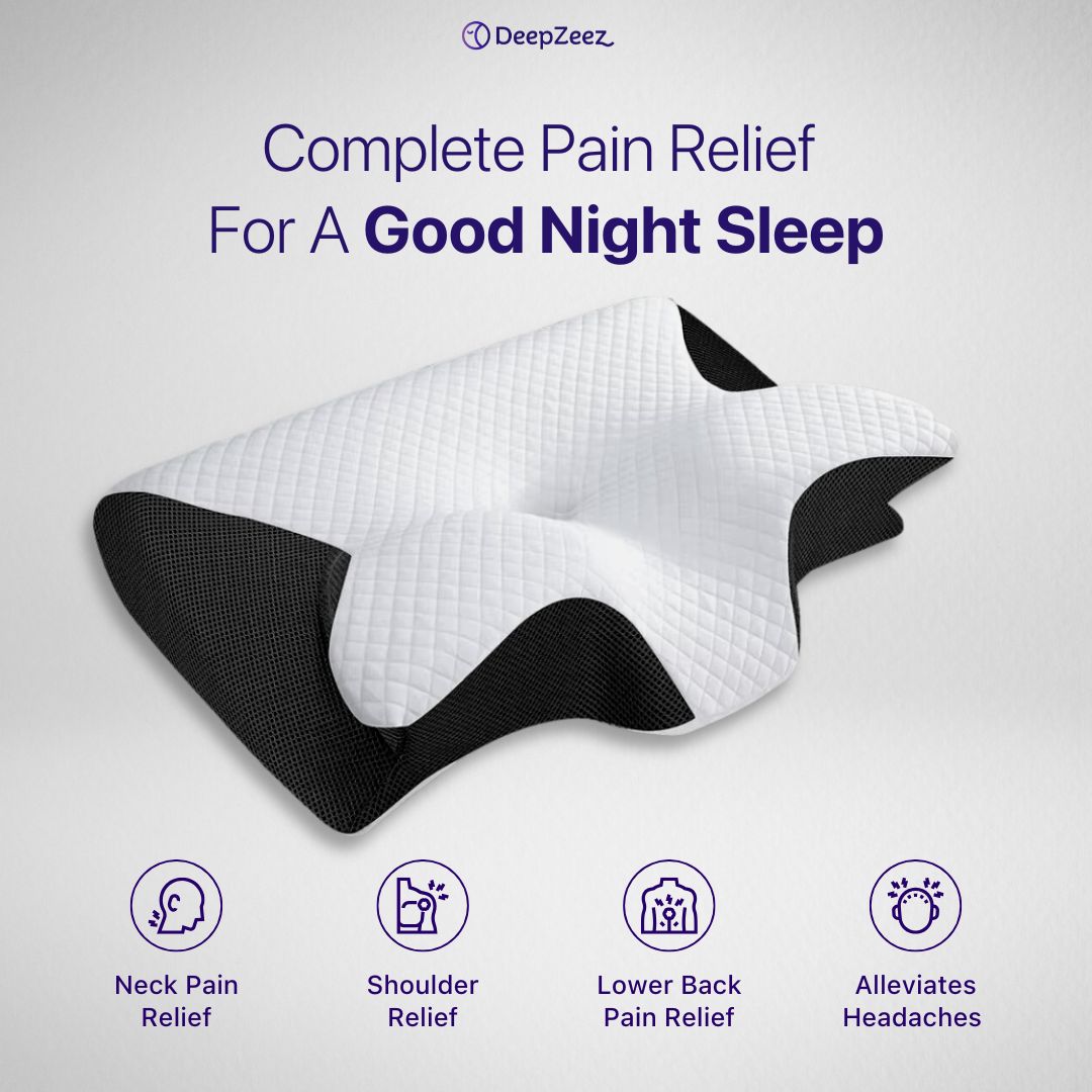 DeepZeeZ™ Cervical Pillow Pain-Free sleep